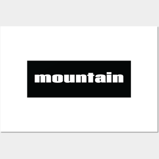 Mountain Posters and Art